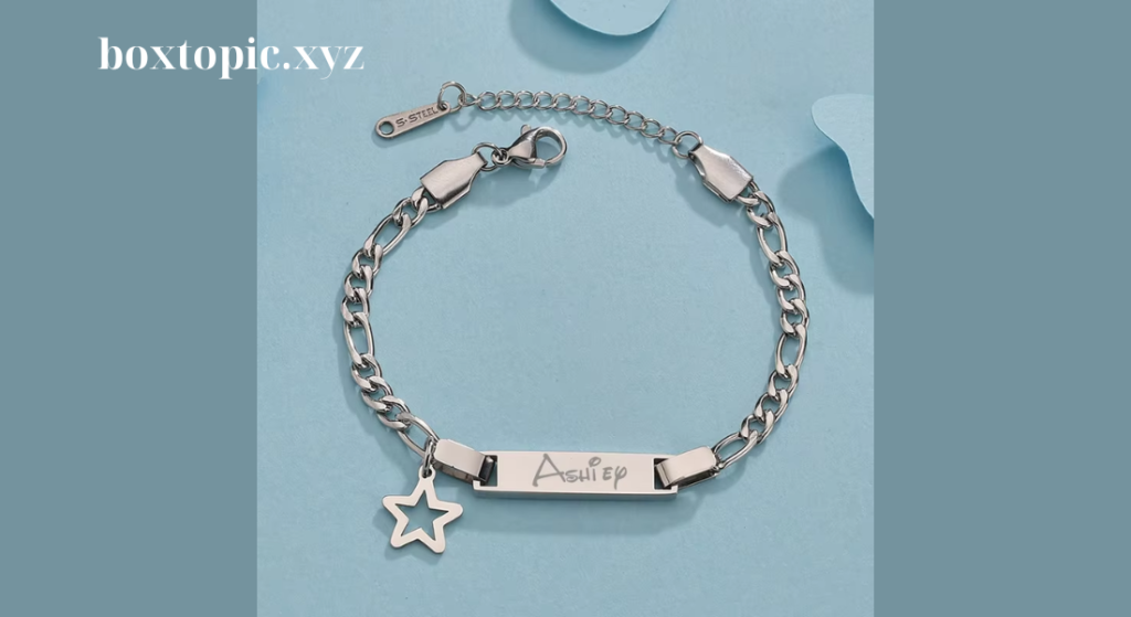 Custom Name Silver Bangle Boys A Unique Touch of Style and Sentiment for Little Ones