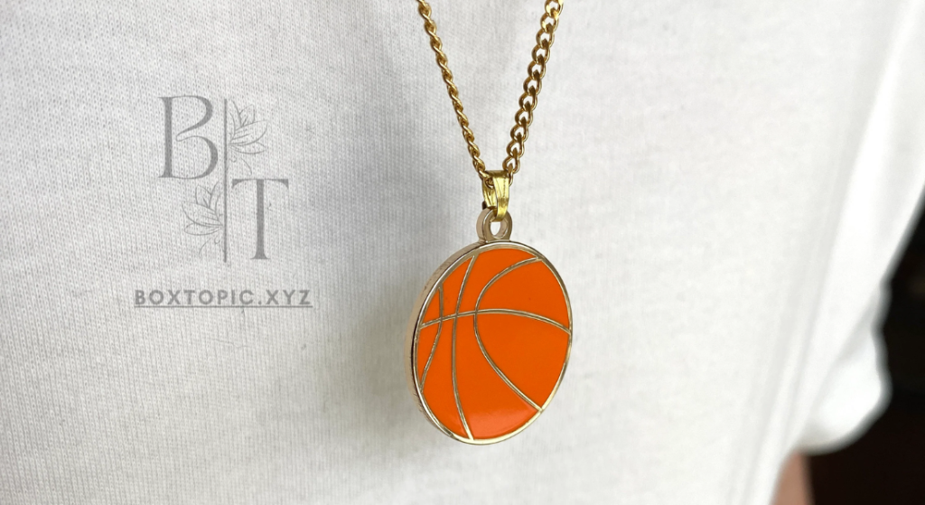 boys basketball pendant